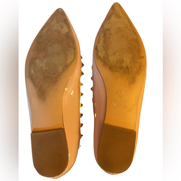 COMFITY Pale Pink RockStud Ballet Flats - Picture 9 of 10